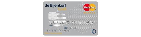 creditcard bijenkorf 2022.